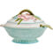 Fitz and Floyd Meadow 14.75 in. Soup Tureen with Ladle - Image 1 of 5