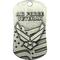 Shields of Strength Air Force Veteran Antique Finish Dog Tag Necklace, Isaiah 40:31 - Image 1 of 4