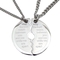 Shields of Strength Stainless Steel Large Split Weight Necklace Genesis 31:49 - Image 2 of 2