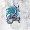 Design Toscano Frost the Gothic Dragon 2013 Holiday Ornament - Image 2 of 2
