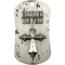 Shields of Strength Conquer the Fear Dog Tag Necklace, Joshua 1:9 - Image 1 of 2