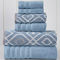 Pacific Coast Textiles 6 Pc. Yarn Dyed Oxford Towel Set - Image 1 of 2
