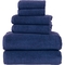 Lavish Home 100% Cotton Zero Twist 6 Pc Towel Set - Image 1 of 4