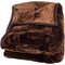 Lavish Home Solid Soft Heavy Thick Plush Mink Blanket - Image 1 of 4