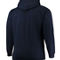 Champion Men's Navy Michigan Wolverines Big & Tall Arch Over Logo Powerblend Pullover Hoodie - Image 4 of 4