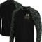 Colosseum Men's Black Michigan Wolverines OHT Military Appreciation Camo Raglan Long Sleeve T-Shirt - Image 1 of 4
