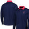 adidas Men's 2023 Player Navy St. Louis City SC Travel Long Sleeve Polo - Image 1 of 4