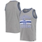 '47 Men's Heathered Gray Los Angeles Dodgers Edge Super Rival Tank Top - Image 2 of 4