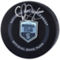 Fanatics Authentic Chris Driedger Seattle Kraken Autographed 2021-22 Inaugural Season Official Game Puck - Image 1 of 3