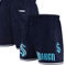 Pro Standard Men's Navy Seattle Kraken Classic Mesh Shorts - Image 2 of 4