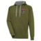 Antigua Men's Olive Florida Panthers Victory Pullover Hoodie - Image 1 of 2