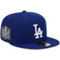 New Era Men's Royal Los Angeles Dodgers 2020 World Series Team Color 59FIFTY Fitted Hat - Image 1 of 4