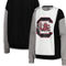Gameday Couture Women's White/Black South Carolina Gamecocks Vertical Color-Block Pullover Sweatshirt - Image 1 of 4