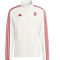 adidas Men's White Manchester United 2023/24 Anthem Full-Zip Jacket - Image 1 of 2