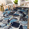World Rug Gallery Modern Floral Non-Slip (Non-skid) Area Rug - Image 3 of 5