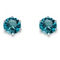 PalmBeach Birthstone .925 Sterling Silver Stud Earrings - Image 1 of 4
