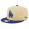 New Era Men's Cream/Royal Los Angeles Dodgers Illusion 59FIFTY Fitted Hat - Image 4 of 4