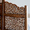 Morgan Hill Home Traditional Brown Wood Room Divider Screen - Image 4 of 5