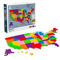 Plus-Plus Puzzle By Number - Map of the United States: 1400 Pcs - Image 2 of 5