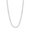 Links of Italy Sterling Silver 3.5mm Flat Marina Chain - Rhodium Plated - Image 1 of 2