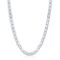 Links of Italy Sterling Silver 4.1mm Flat Marina Chain - Rhodium Plated - Image 1 of 2