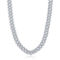 Links of Italy Sterling Silver 9mm Micro Pave Monaco Chain - Image 1 of 4
