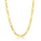 Links of Italy Sterling Silver 6mm Figaro Chain - Gold Plated - Image 1 of 2