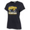 '47 Women's Navy Michigan Wolverines 12-Time Football National s Frankie T-Shirt - Image 3 of 4