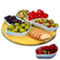 Elama Signature Modern 13.5 Inch 7pc Lazy Susan Appetizer and Condiment Server S - Image 4 of 5
