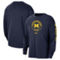 Nike Men's Navy Michigan Wolverines Heritage Max90 Long Sleeve T-Shirt - Image 1 of 4