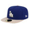 New Era Men's Royal Los Angeles Dodgers Canvas A-Frame 59FIFTY Fitted Hat - Image 4 of 4
