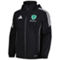 adidas Men's Black Seattle Sounders FC Tiro 24 Full-Zip Hoodie Rain Jacket - Image 3 of 4
