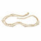 PalmBeach 1.85 TCW CZ Gold-Plated Silver Ankle Bracelet - Image 1 of 5