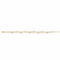 PalmBeach 1.85 TCW CZ Gold-Plated Silver Ankle Bracelet - Image 4 of 5
