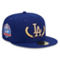 New Era Men's Royal Los Angeles Dodgers Gold Leaf 59FIFTY Fitted Hat - Image 1 of 4