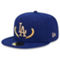 New Era Men's Royal Los Angeles Dodgers Gold Leaf 59FIFTY Fitted Hat - Image 4 of 4