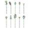 Contixo BK05 Tulip Bouquet Floral Collection Building Block Set - Image 4 of 5