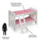 Badger Basket Doll Bunk Bed with Bedding, Ladder, and Free Personalization Kit - Image 3 of 5
