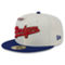 New Era Men's White Los Angeles Dodgers Big League Chew Original 59FIFTY Fitted Hat - Image 4 of 4