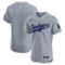 Nike Men's Gray Los Angeles Dodgers Alternate Vapor Premier Elite Patch Jersey - Image 1 of 4