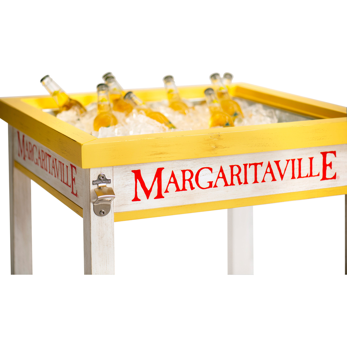 ShelterLogic Margaritaville Bistro Table with Beverage Tub - Image 2 of 7
