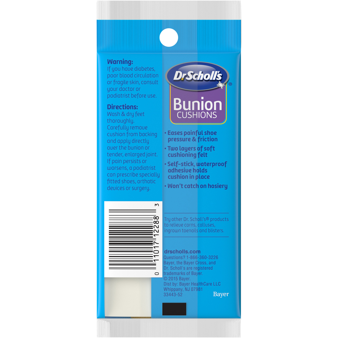 Dr. Scholl's Bunion Cushions, 6 ct. - Image 2 of 2