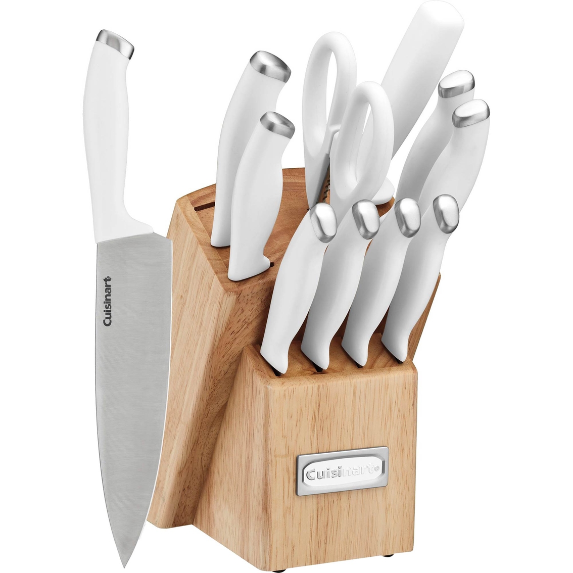 Cuisinart ColorPro Collection 12 pc. Black and Stainless Steel Cutlery Block Set - Image 2 of 4