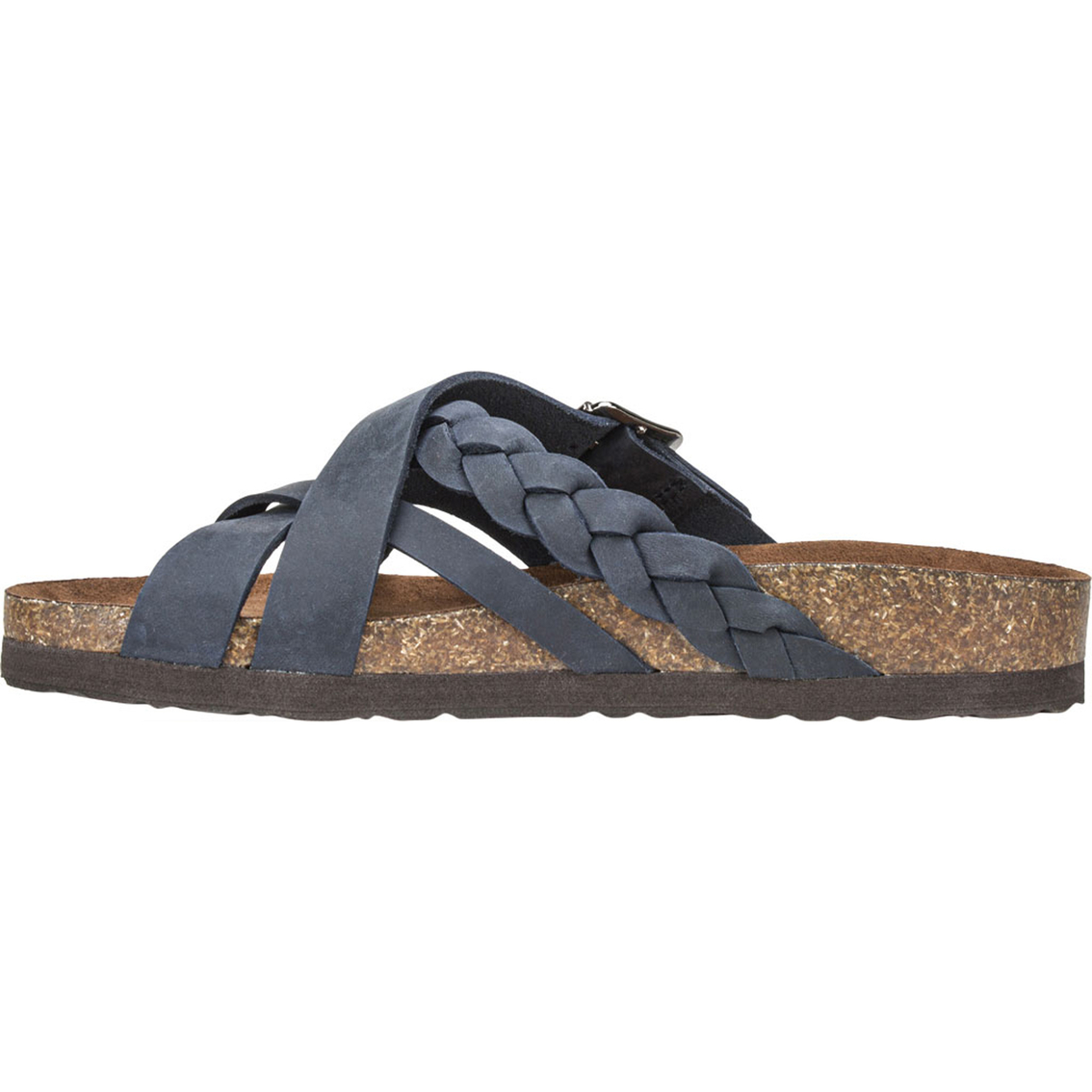 White Mountain Women's Harrington Leather Footbed Sandals - Image 3 of 5
