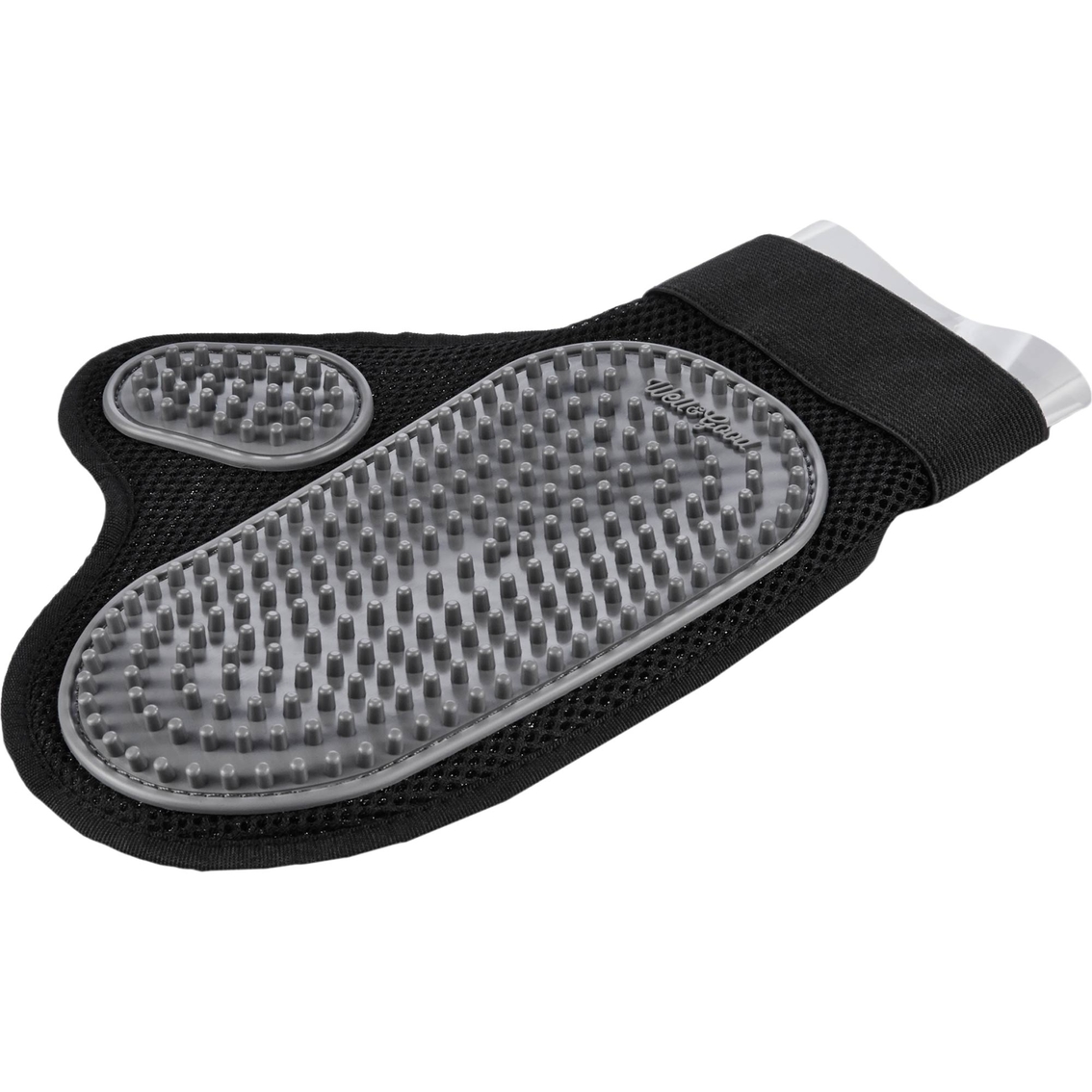 Well & Good 3 in 1 Dog Grooming Mitt, Black - Image 2 of 3