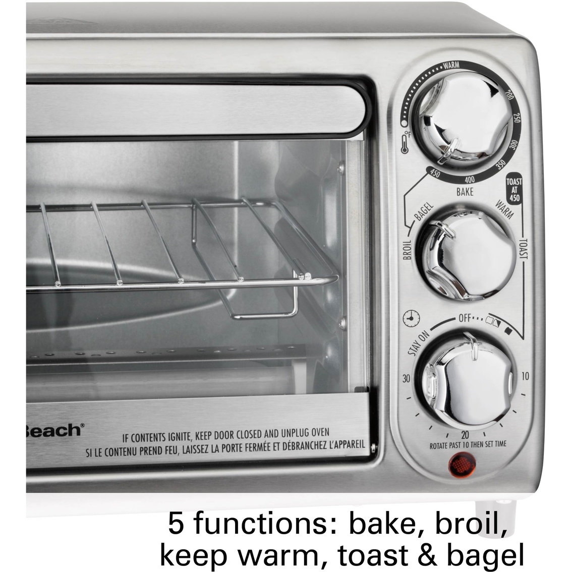 Hamilton Beach Toaster Oven - Image 2 of 2