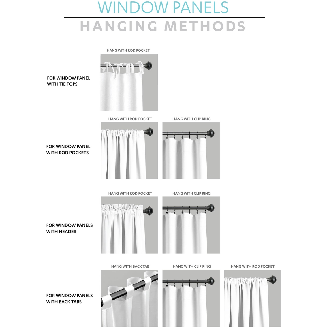 Lush Decor Lydia Ruffle Window Curtain Panels 40 X 95 in. 2 pc. Set - Image 8 of 8