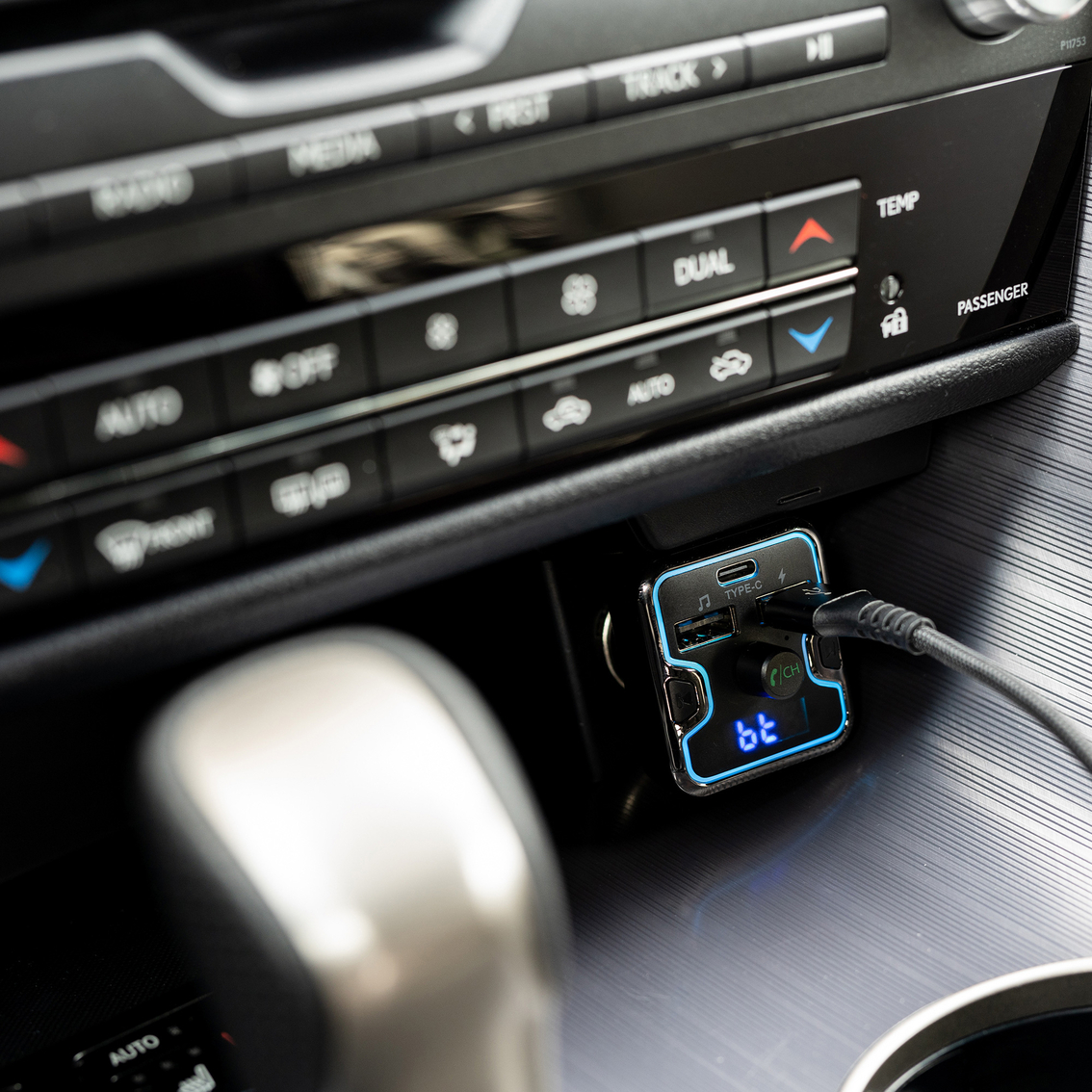 Car and Driver Siri / Google / Alexa FM Transmitter/ 12V Charger - Image 3 of 4