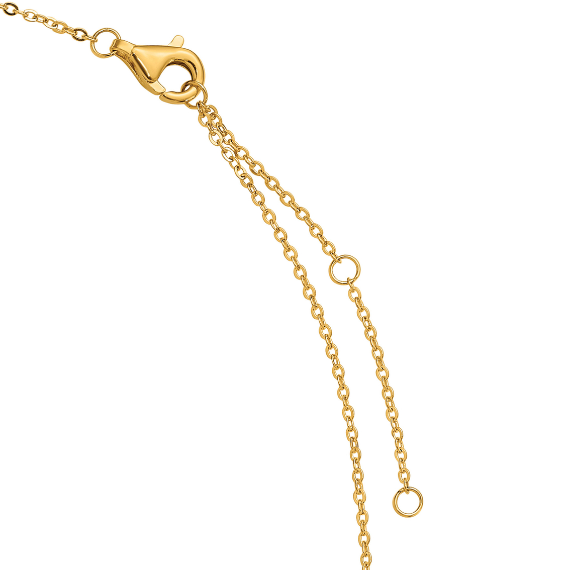 24K Pure Gold 20 in. Fashion Cross Pendant Necklace - Image 6 of 7