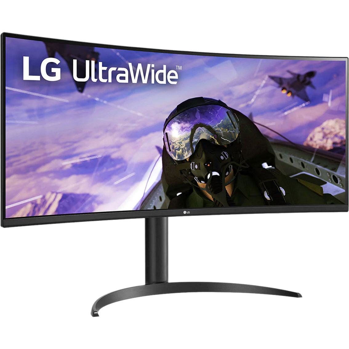 LG 34 in. Curved UltraWide QHD HDR 160Hz Monitor 34WP65C-B - Image 4 of 8